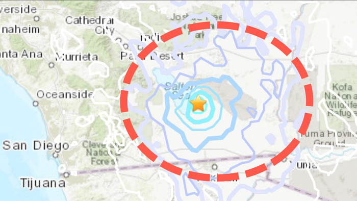 NextImg:Earthquake Swarms Rattle Southern California