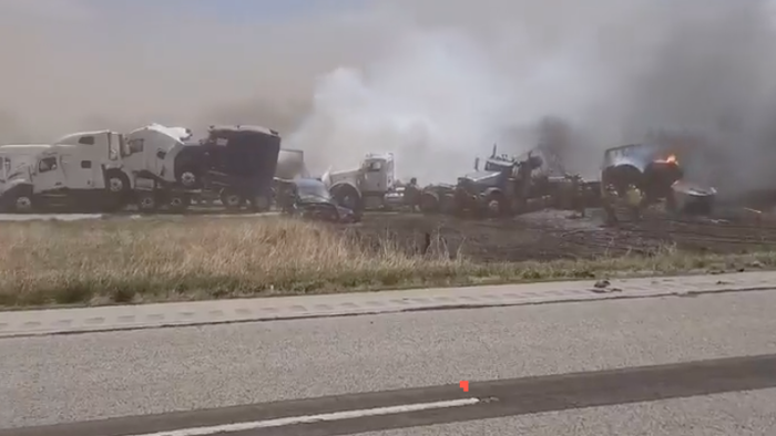 NextImg:6 Dead, Dozens Injured After Blinding Illinois Dust Storm Caused 90-Vehicle Pileup