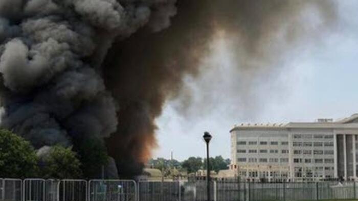 NextImg:Stocks Briefly Spooked By 'Confirmed Fake' Report Of Explosion Near Pentagon