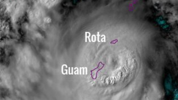 NextImg:Typhoon Mawar Pounds Top Indo-Pacific US Military Base