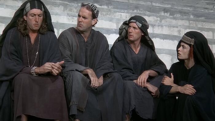 NextImg:No Laughing Matter: John Cleese Holds Line Against Calls To Cancel Scene In 'Life Of Brian'