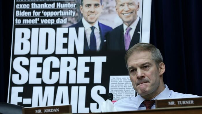 NextImg:Reps. Jim Jordan, Mike Turner Threaten To Subpoena CIA In Hunter Biden Laptop Investigation