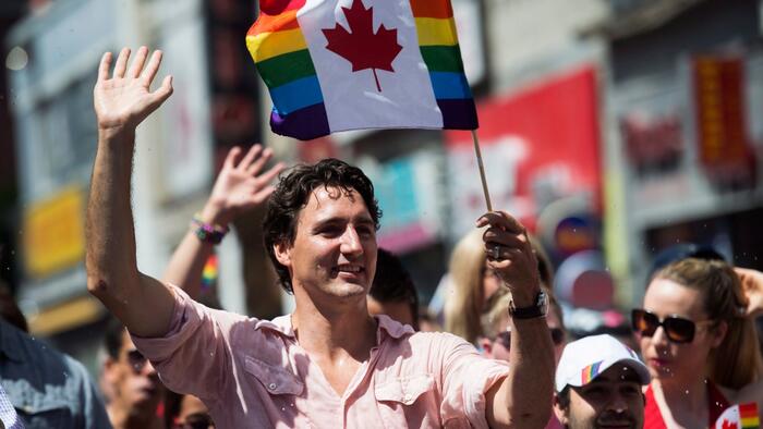 NextImg:Canadian PM Justin Trudeau Says American Pushback Against Woke Politics Is "Scary"