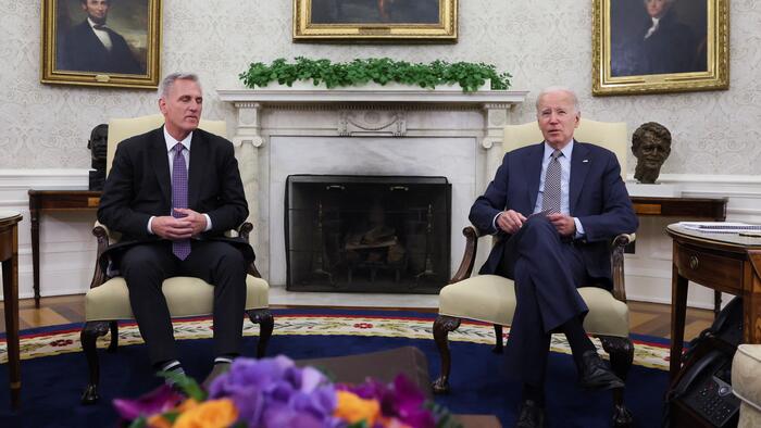 NextImg:GOP, White House Remain 'Far Apart' On Debt Deal, Treasury Asks Agencies About Delayed Payments