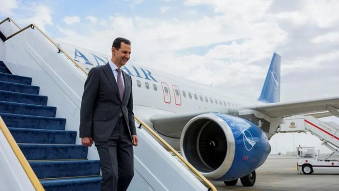 NextImg:Assad Arrives To Red Carpet Treatment In Saudi Arabia, Historic 1st Since War Began