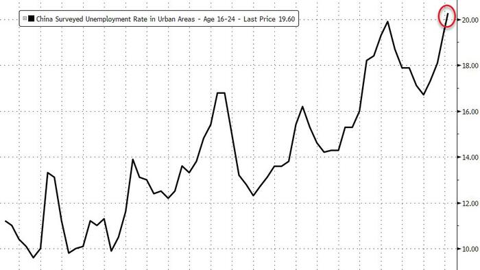 NextImg:China Data Dump Total Disaster; Youth Unemployment Hits Record High