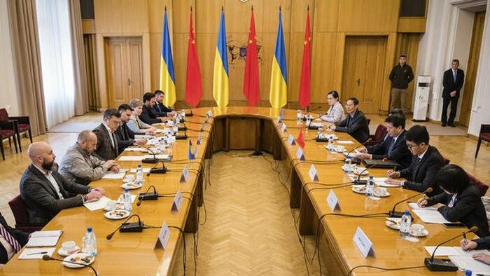NextImg:Ukraine Tells China Envoy It Will Not Cede Territory Or Accept 'Freeze'