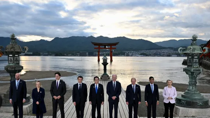 NextImg:G7 Day 1: Leaders Lecture Russia, China On Nuclear De-escalation While Standing In City Nuked By US