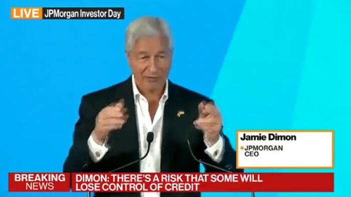 NextImg:Jamie Dimon Warns QT Will Lead To More Bank Failures