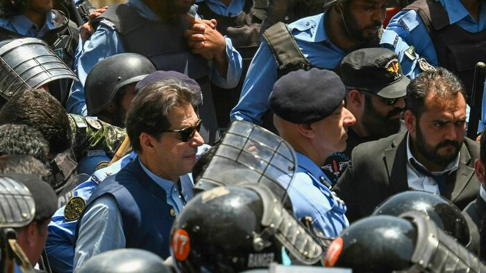 NextImg:"It's One Man": Imran Khan Blames Pakistan Army Chief For Arrest & Deadly Protests