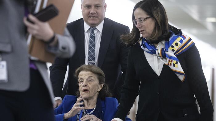 NextImg:Pelosi Daughter Carts Failing Feinstein Around In Scheme To Hold Seat For Schiff