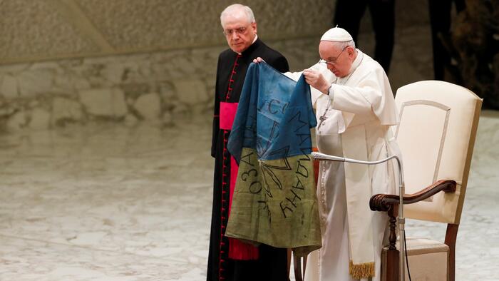 NextImg:Pope Says Vatican Engaged In Secret Ukraine Peace Mission