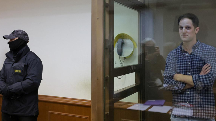 NextImg:WSJ Reporter's Pre-Trial Detention In Russia Extended Through August By Secretive Court
