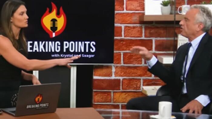 NextImg:"Show Me Where I Got My Science Wrong!": Pres Hopeful RFK Jr. Debates Krystal Ball Over Vaccines