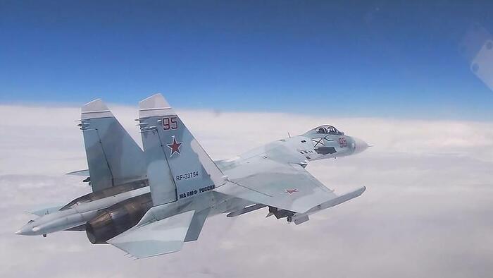 NextImg:Russian Jet Intercepts French, German Aircraft Near Border; Belarus Puts Troops On High Alert