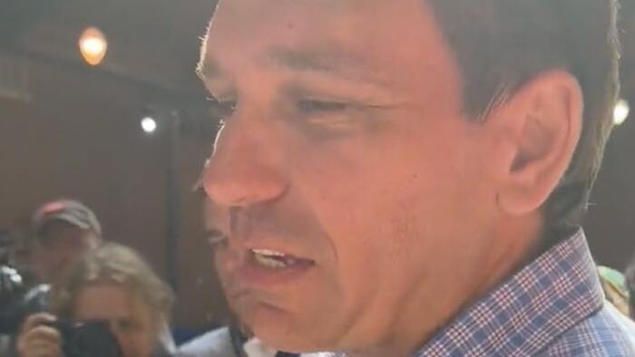 NextImg:In Rebuke To Trump, DeSantis Says "Woke" Is "Existential Threat To Our Society"