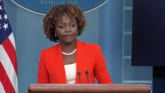 NextImg:Watch: Biden Press Secretary Defends Him Continually Stumbling And Falling Over