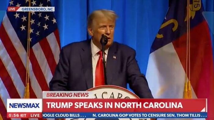 NextImg:Watch: Trump Promises "Final Battle" To "Demolish The Deep State"