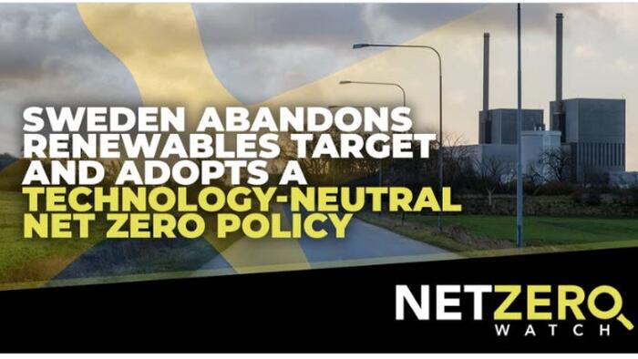 NextImg:Sweden Scraps 100% Renewable Energy Goal For More Reliable Nuclear Power