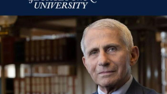 NextImg:Georgetown Hires Anthony Fauci As "Distinguished Professor" Of Infectious Diseases