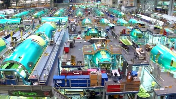 NextImg:Boeing's Top Supplier Halts Factory Work As Union Votes To Strike