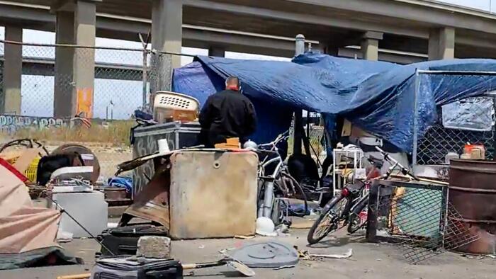 NextImg:Almost A Third Of America's Homeless Population Lives In California, Study Finds