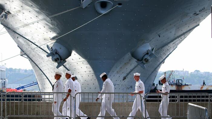 NextImg:Conservatives Wonder Who Navy Is Trying To Recruit With Petty Officer Drag Queen 'Stunt'