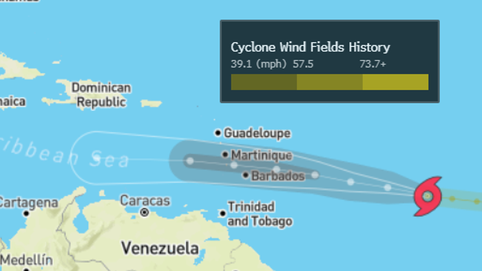 NextImg:Tropical Storm Bret Could Become Hurricane, Threatening Eastern Caribbean