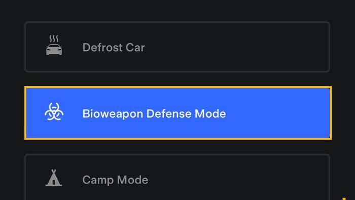 NextImg:Tesla Drivers Activate "Bioweapon Defense Mode" To Protect Against Wildfire Smoke