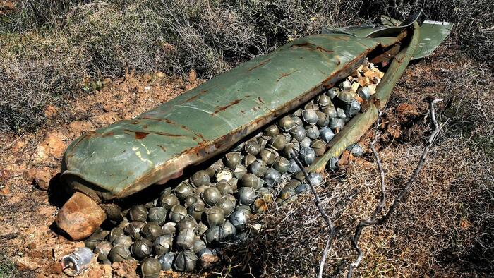 NextImg:Biden Close To Approving Cluster Bombs, Banned In 120 Countries, For Ukraine