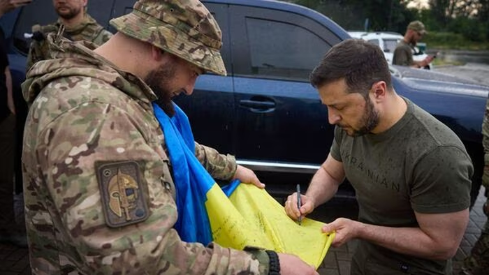 NextImg:Zelensky Says No Elections In Ukraine Until War Is Over