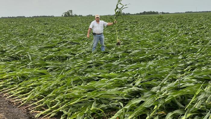 NextImg:Round Two Of Severe Storms Expected After Derecho Wallops Midwest