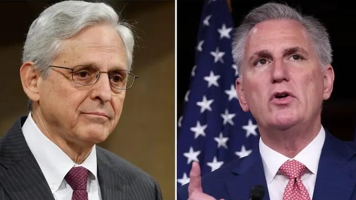 NextImg:McCarthy Teases Garland Impeachment Inquiry After IRS Whistleblower Bombshells