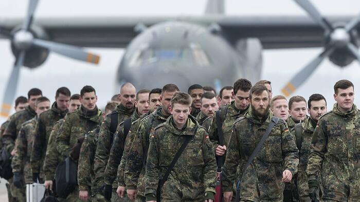 NextImg:Germany To Station 4,000 Troops In NATO's Baltic 'Eastern Flank' Lithuania