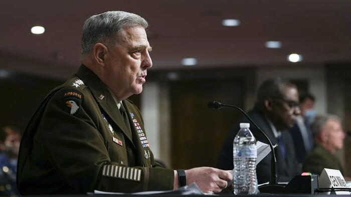 NextImg:Milley Predicts Long, 'Very Violent' Ukrainian Counteroffensive