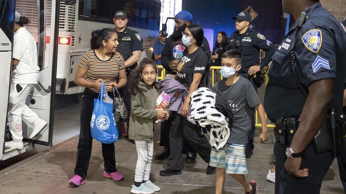 NextImg:Mayor Adams Wants To Pay New Yorkers To Host Migrants In Their Homes