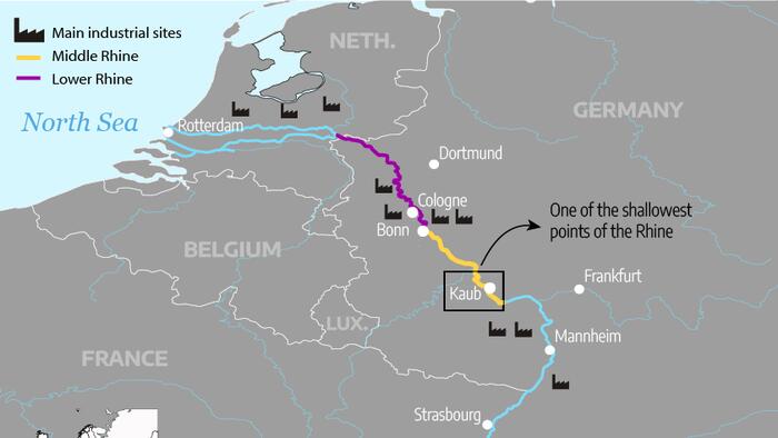 NextImg:Chokepoint On Europe's Most Critical Waterway Hits Lowest In Decades, Sparking Supply Chain Fears