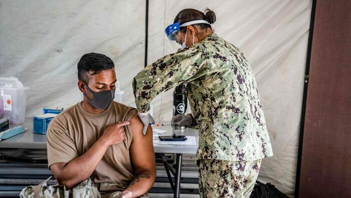 NextImg:Military Members Kicked Out For Refusing COVID Vaccine Seek To Have Their Discharges Upgraded