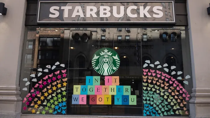 NextImg:Starbucks Shares Tumble On Reports That 150 Stores To Strike Over Pride Decor Removal