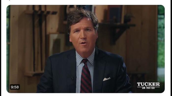 NextImg:Tucker Carlson's Twitter Debut Goes Mega-Viral; Former Fox Host Crushes Ratings While Taylor Lorenz Embarrasses Herself (Again)