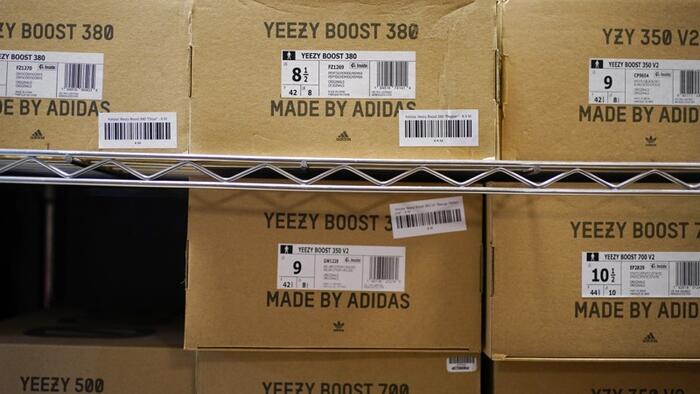 NextImg:Adidas Scores Win With Huge Demand For Unsold Yeezy Shoes