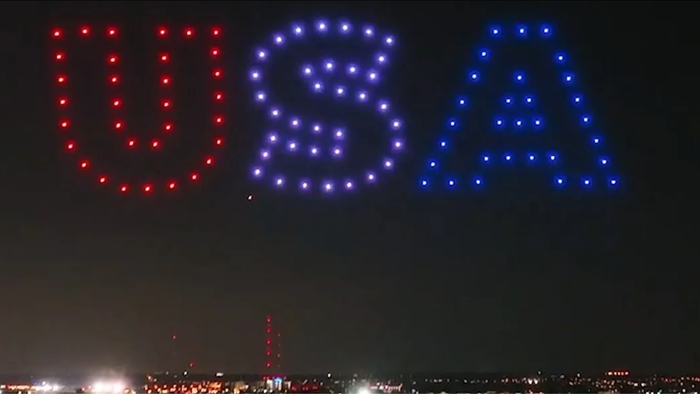 NextImg:US Cities Replacing Fireworks With Drones, Citing Sustainability Concerns