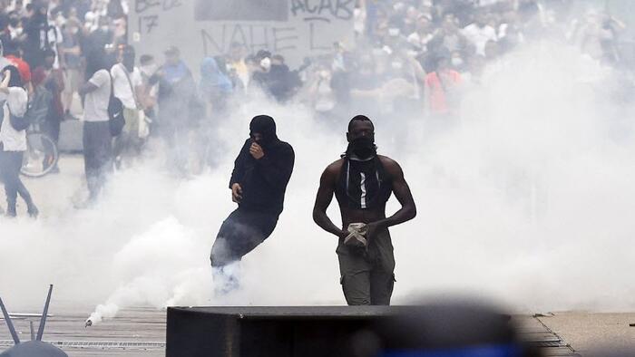 NextImg:France's Right-Wing Parties Surge In First Polling Since Riots