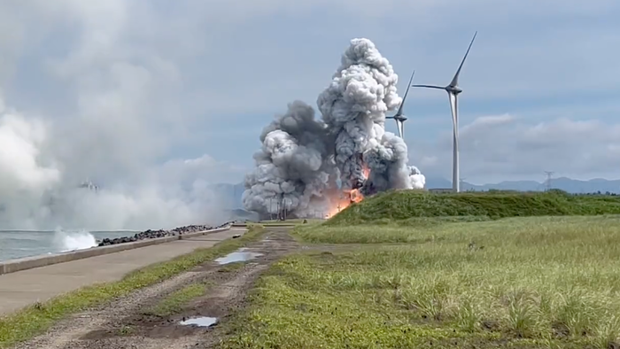 NextImg:Watch: Rocket Motor Explodes In Japan During Test