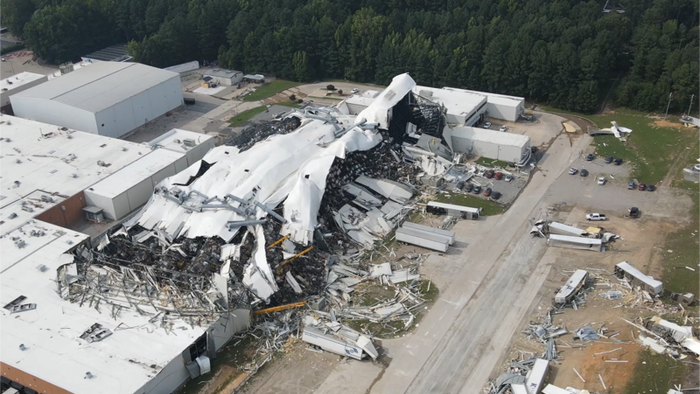 NextImg:Pfizer Plant Damaged In Tornado Could Worsen Nationwide Drug Shortage Crisis
