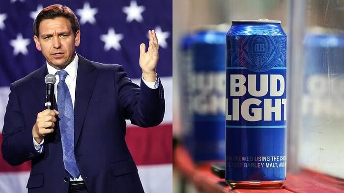 NextImg:"All Options On The Table" - DeSantis Takes Aim At Bud-Light Owner's Shareholder-Unfriendly Actions