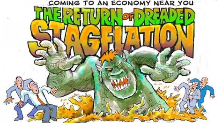 NextImg:Banks Bid, Bonds & Bitcoin Battered As Stagflation Scare Soars