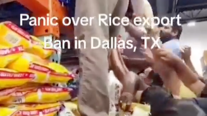 NextImg:"So It Begins": US Supermarkets Hit With Buying Panic As India Bans Rice Exports
