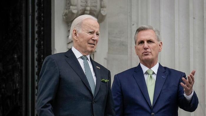 NextImg:McCarthy Hints At Biden Impeachment Over Crimes Trump Was Impeached For Asking About