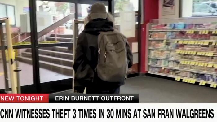 NextImg:Shoplifter Strolls Past CNN Reporter As She Profiles Rampant San Fran Crime